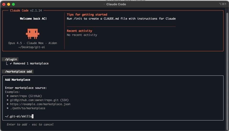 Adding skills plugin